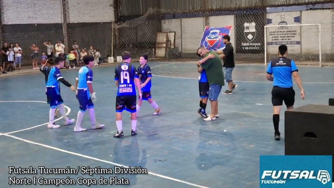 FUTSALA TUCUMÁN/ SÉPTIMA DIVISIÓN: Norte I Campeón Copa de Plata 