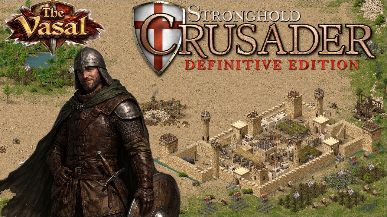 New Custom Lords – The Vasal 1v1 | Stronghold Crusader DE #3
