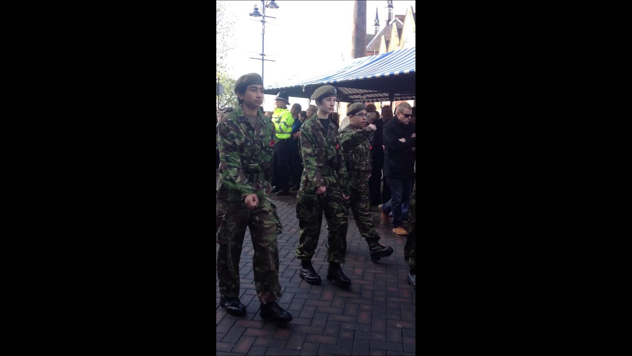 Walsall remembrance day parade