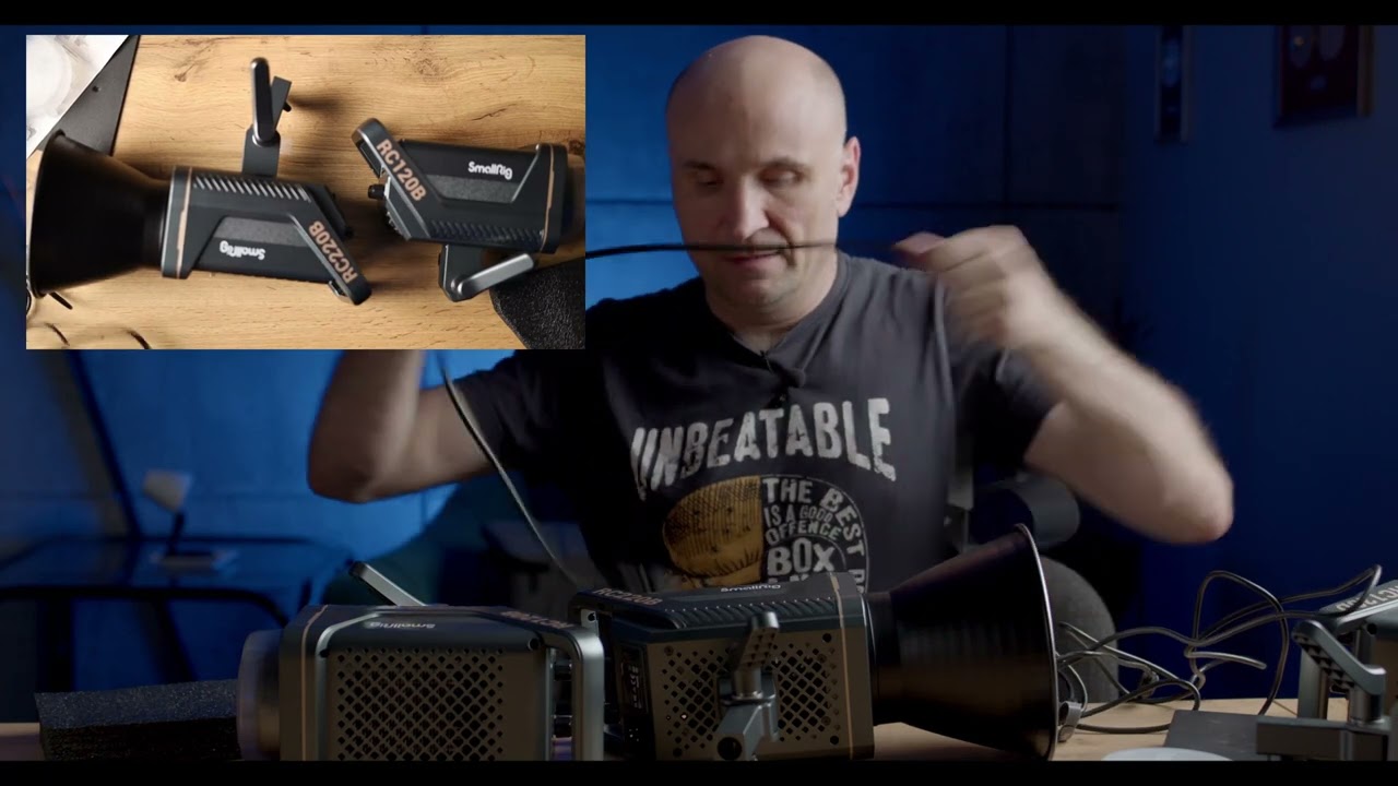 Oświetlenie do studio - SmallRig RC120;  220 COB Video Light