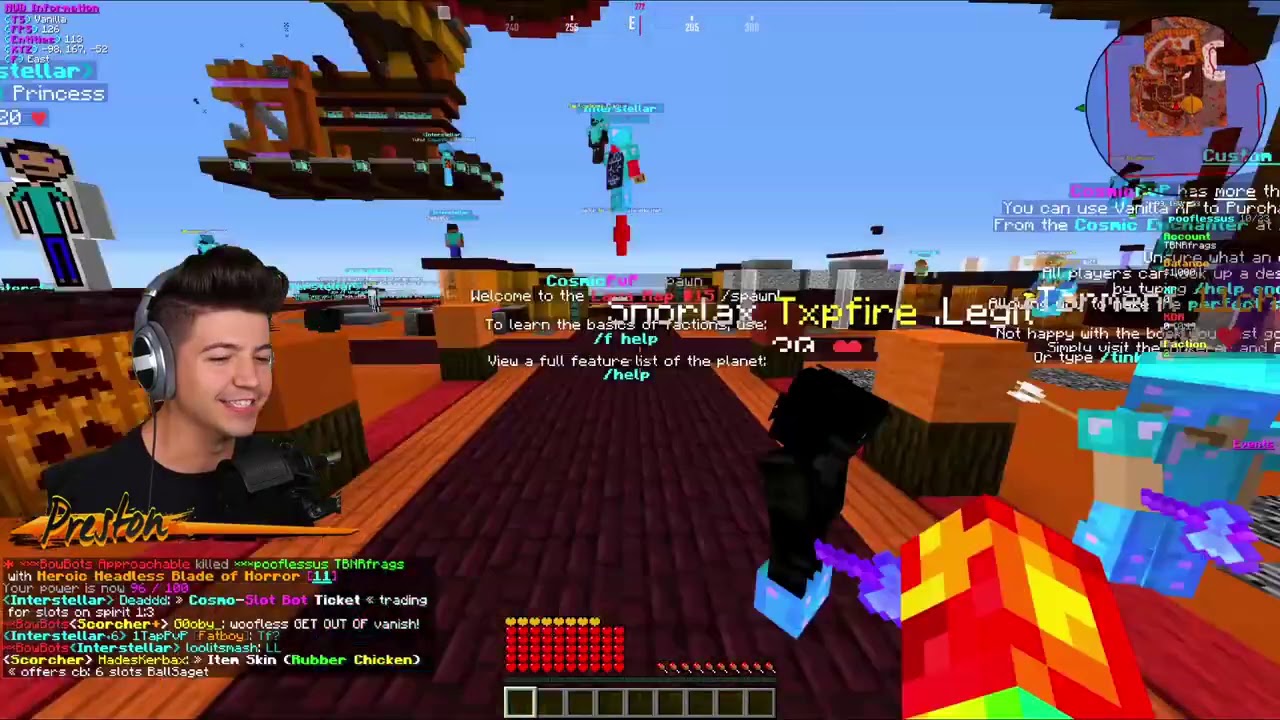 So I Started Playing Minecraft Factions Again... (CosmicPVP)
