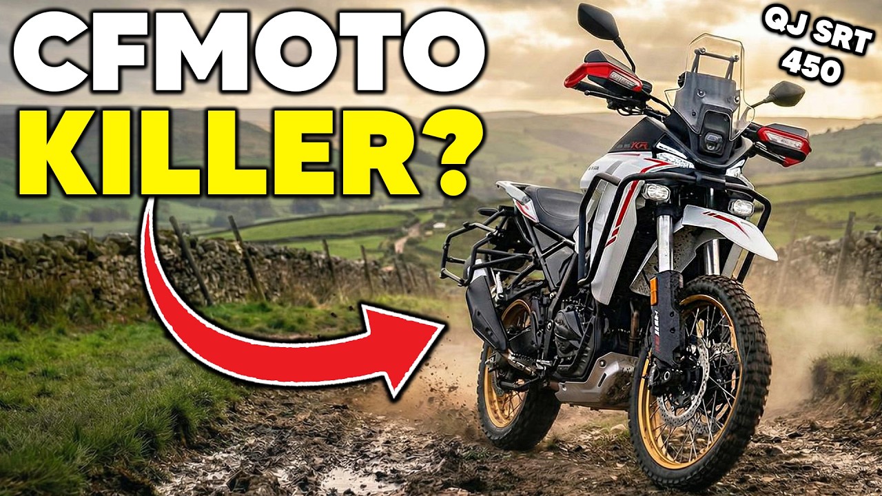У моего CFMOTO 450MT появился конкурент | Первый тест-драйв QJ Motor SRT 450 RX в Великобритании
