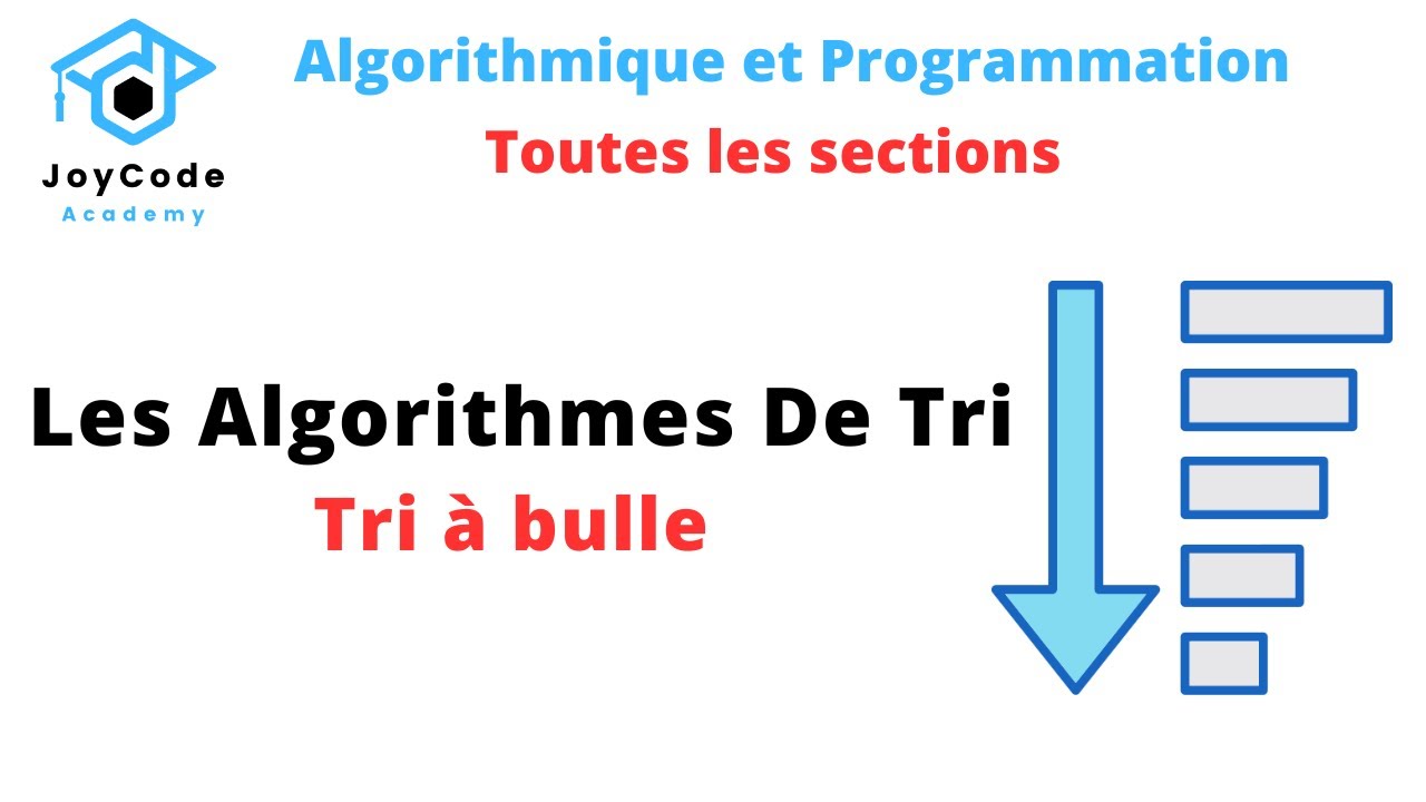Les Algorithmes De Tri ( Tri à bulle ) algorithme et programmation
