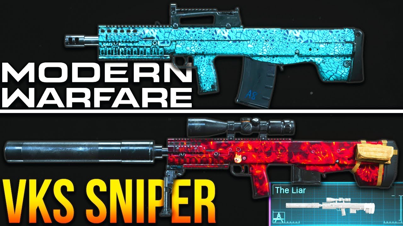 Modern Warfare: The SECRET VKS Sniper Rifle
