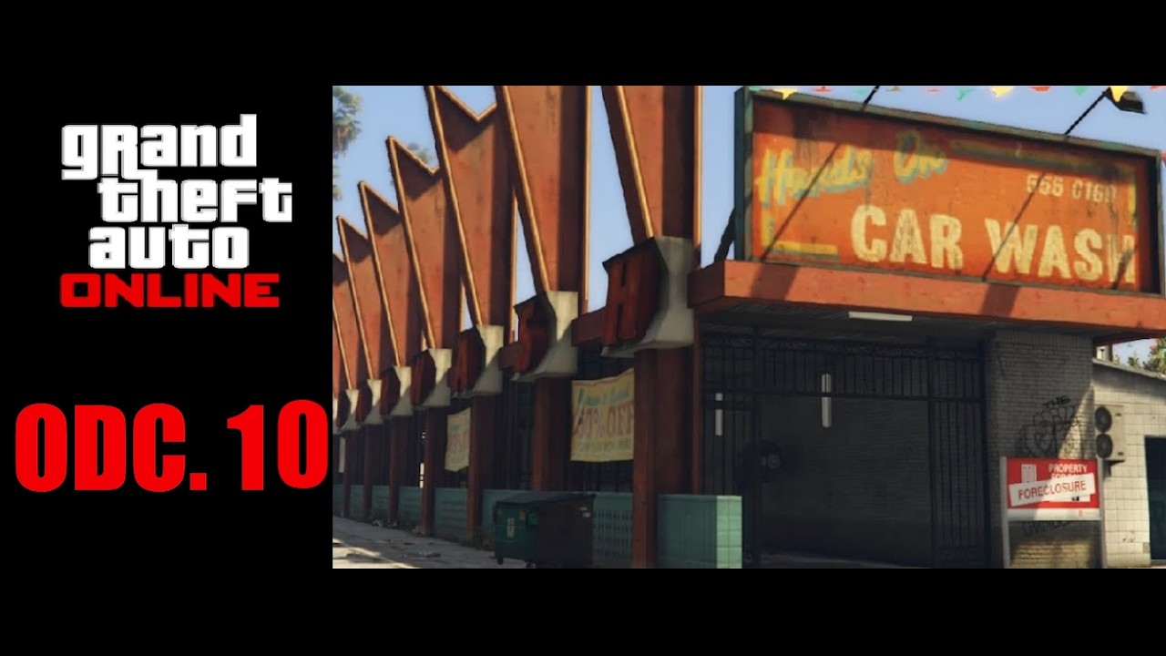 Давайте поиграем в Grand Theft Auto: Online — Обзор автомойки №10