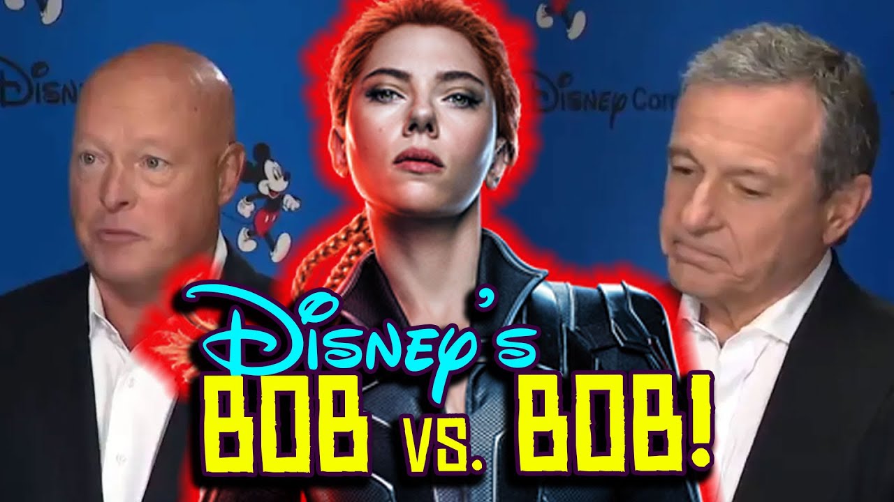 Disney DRAMA: Bob Chapek vs. Bob Iger! BLACK WIDOW to Blame?!