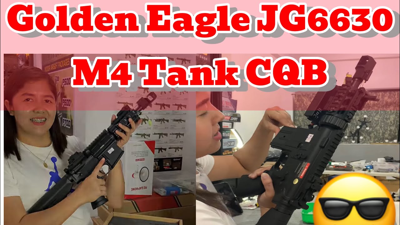 GOLDEN EAGLE JG F6630 M4 TANK CQB 👌
