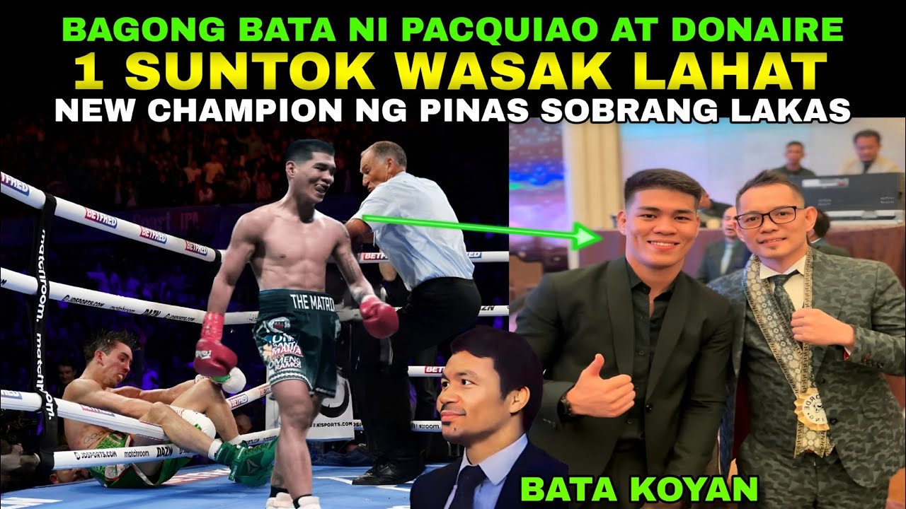 Bata ni PACQUIAO at DONAIRE Dinurog Mukha ng KALABAN 