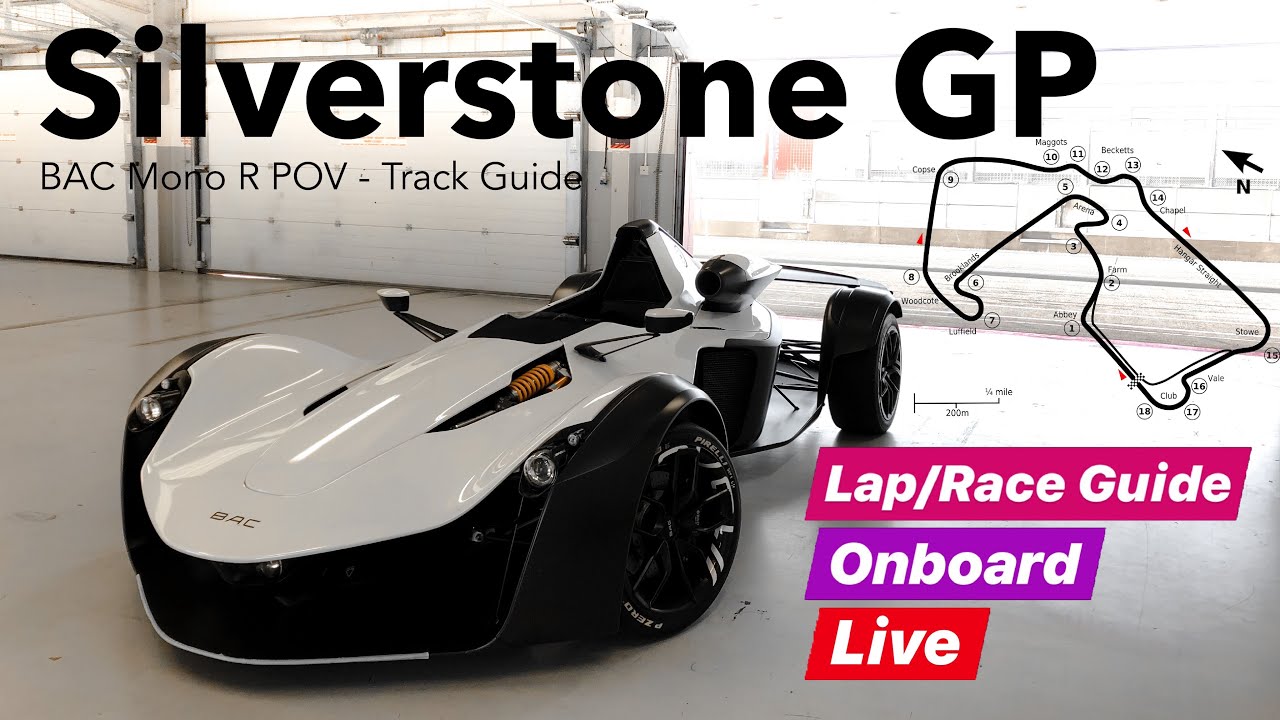 POV: The New BAC Mono R at a very wet Silverstone