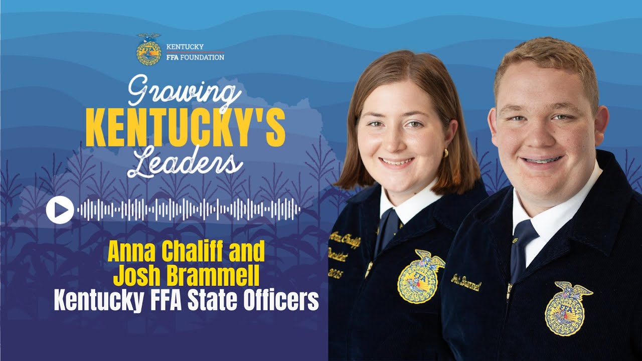 Anna Chaliff and Josh Brammell, Kentucky FFA State Officers
