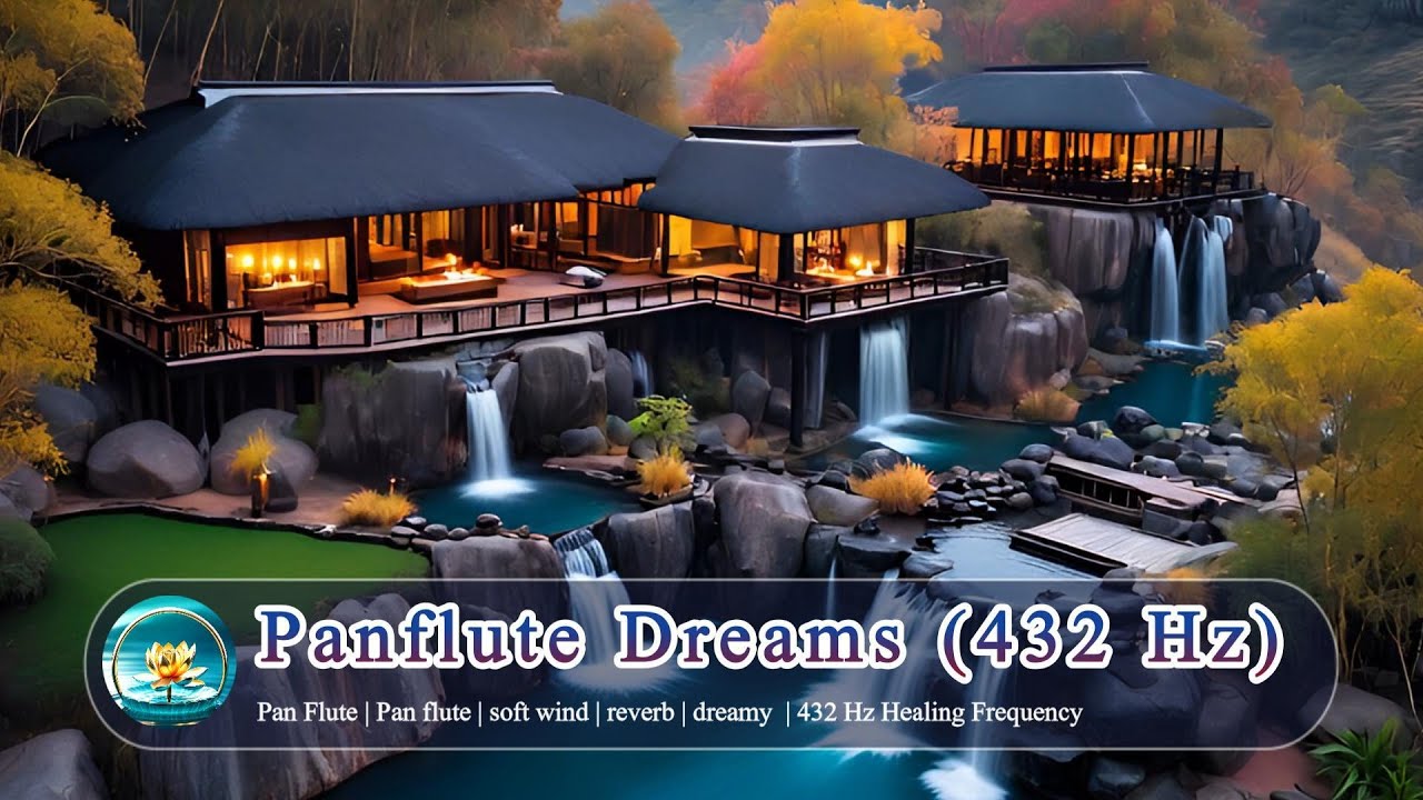 432 Hz Healing Frequency | Pan Flute | Pan flute | Soft wind | Reverb | Dreamy | Pure Relaxation