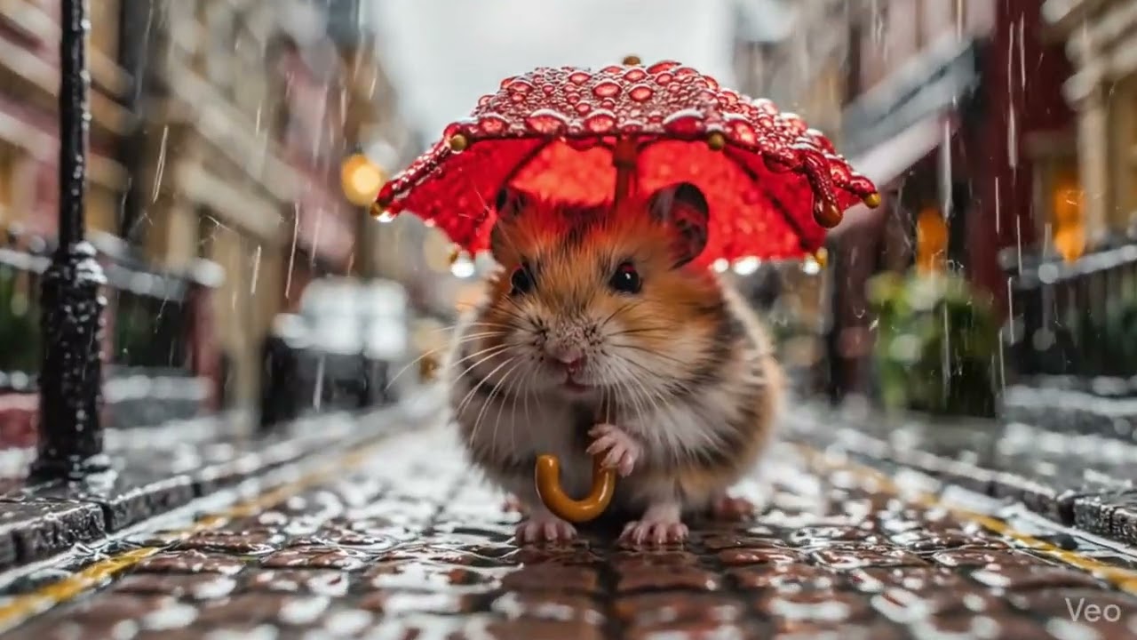 A Tiny Hamster’s Peaceful Day in London  Miniatur