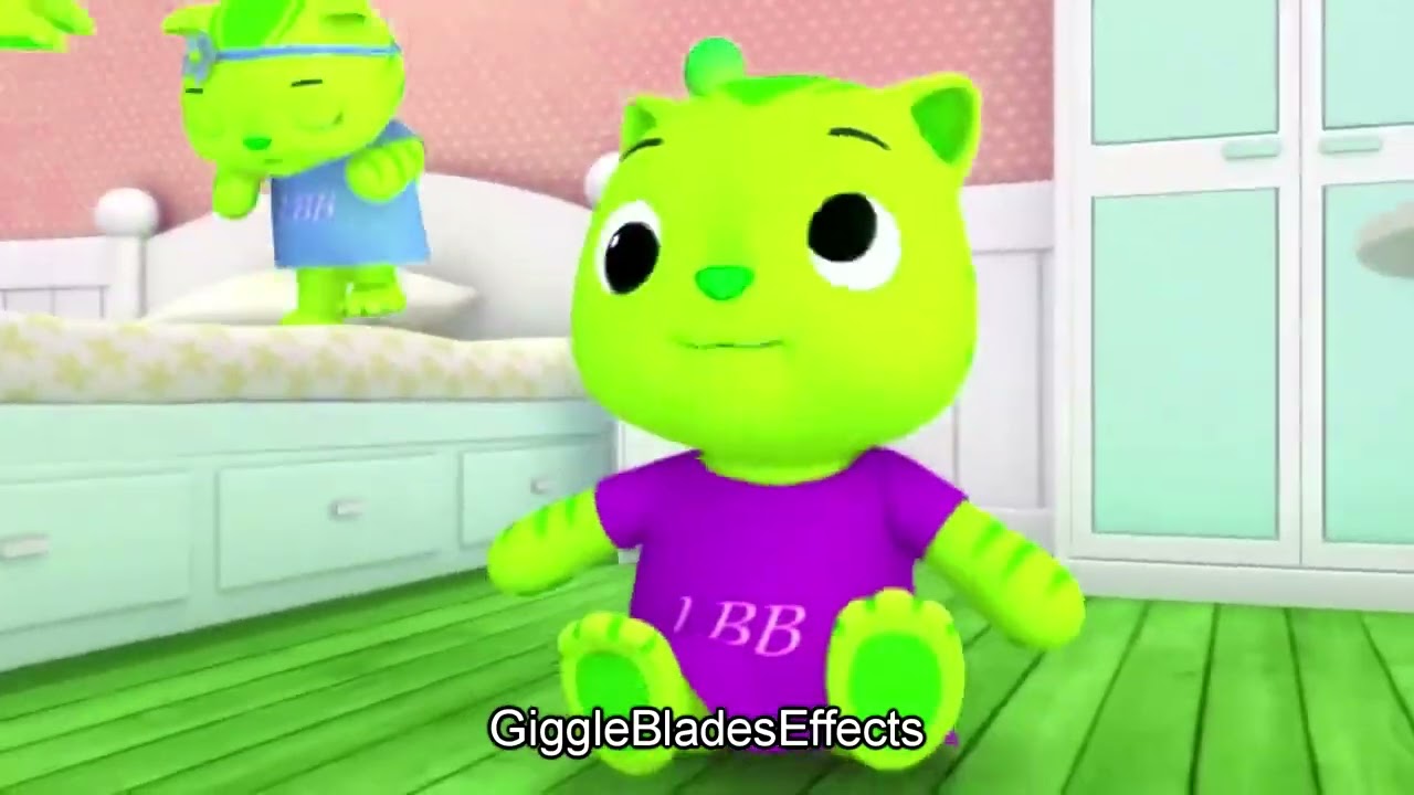 Little Baby Bum 5 Little Kittens Jumping On The Bed Effects Sponsored By Klasky Csupo 2001