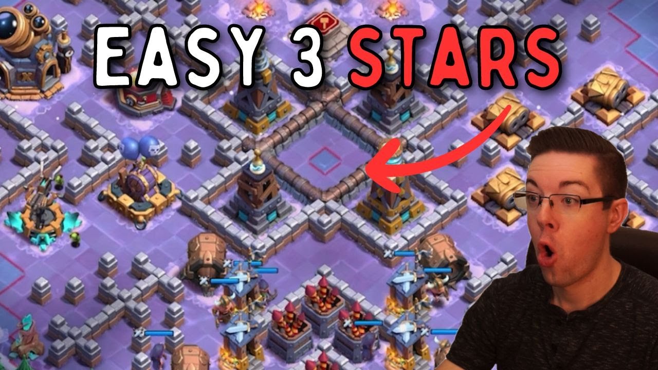 How To 3 Star Builder Base Of The North Challenge!