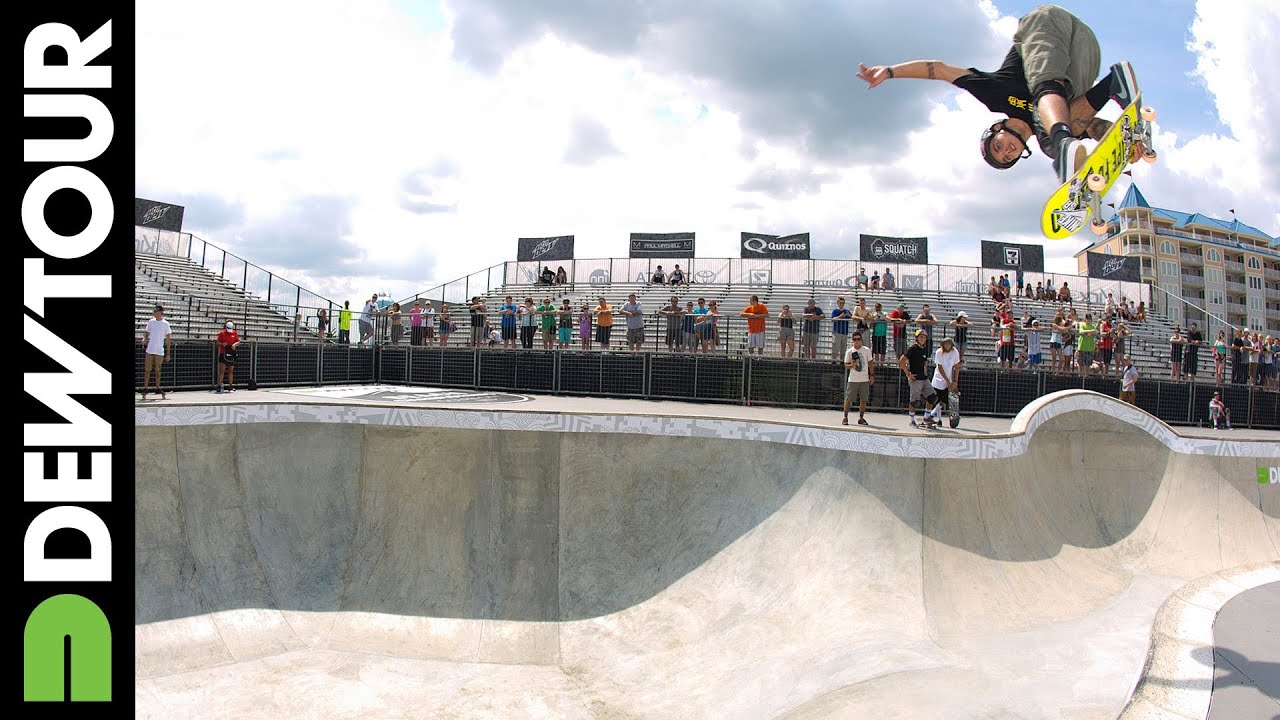 Skate Bowl Practice Session, 2014 Dew Tour Beach Championships