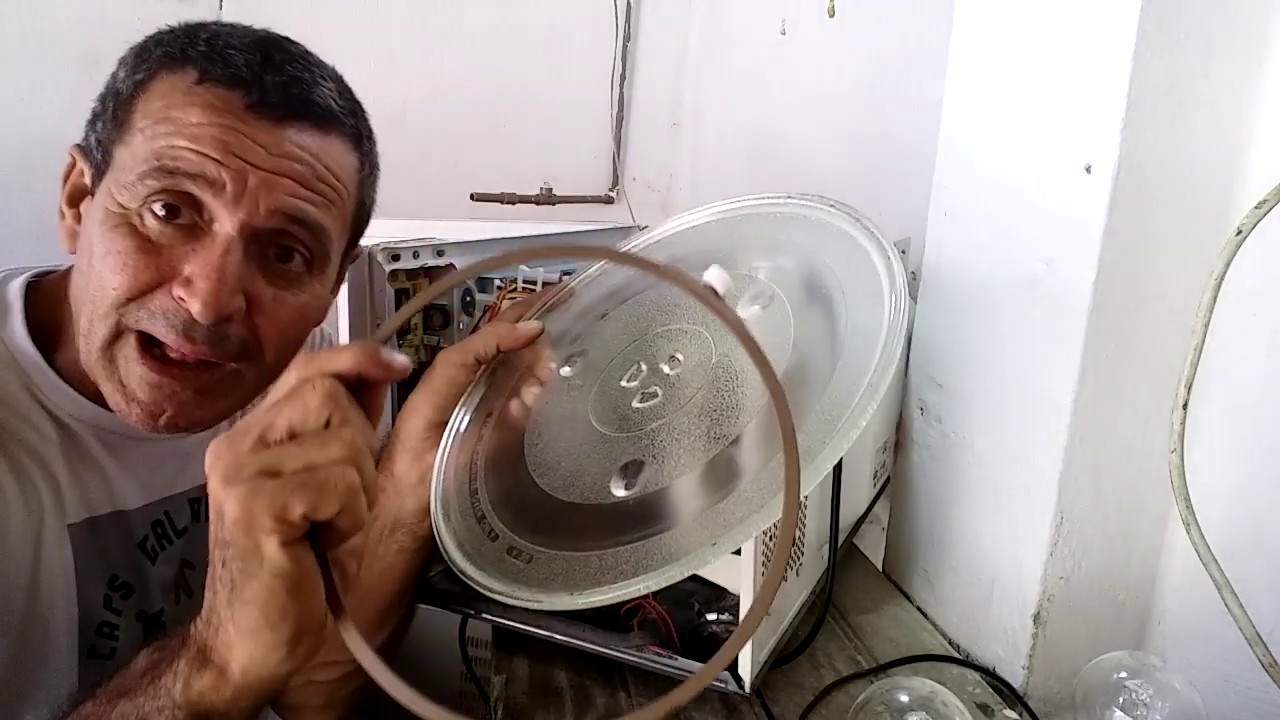 Microondas não gira o prato  ( Resolvido )