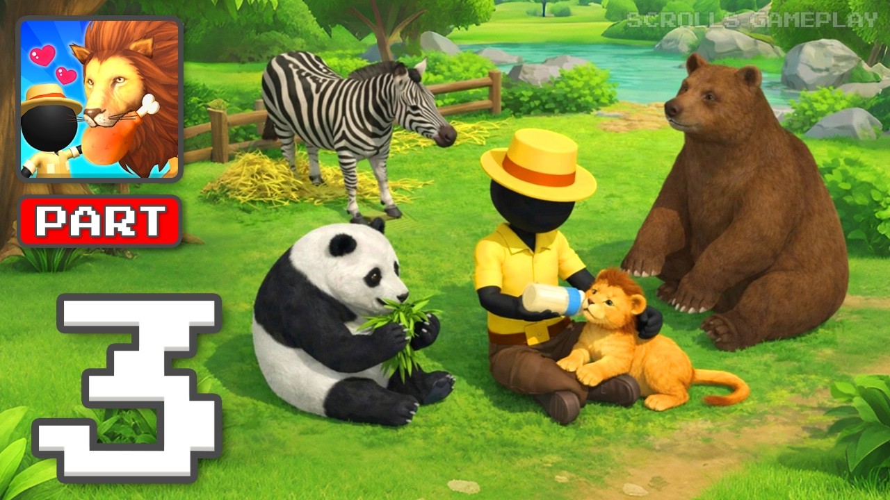 My Dream Zoo - Gameplay Walkthrough Part 3 - Care For Every Creature (iOS, Android)