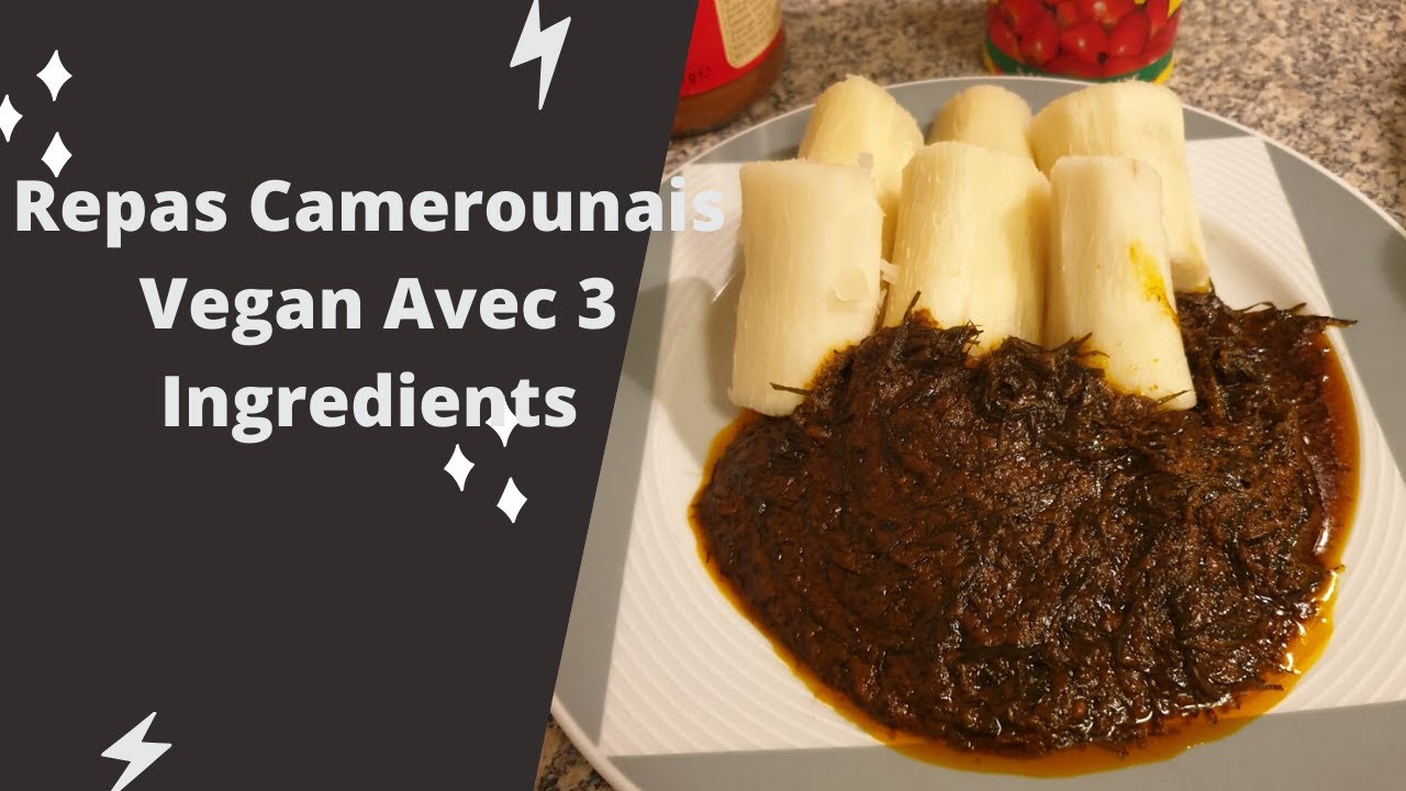 COMMENT CUISINER L' OKOK SUCRÉ (ETON) AVEC MANIOC - REPAS AFRICAIN VEGAN 😋😋
