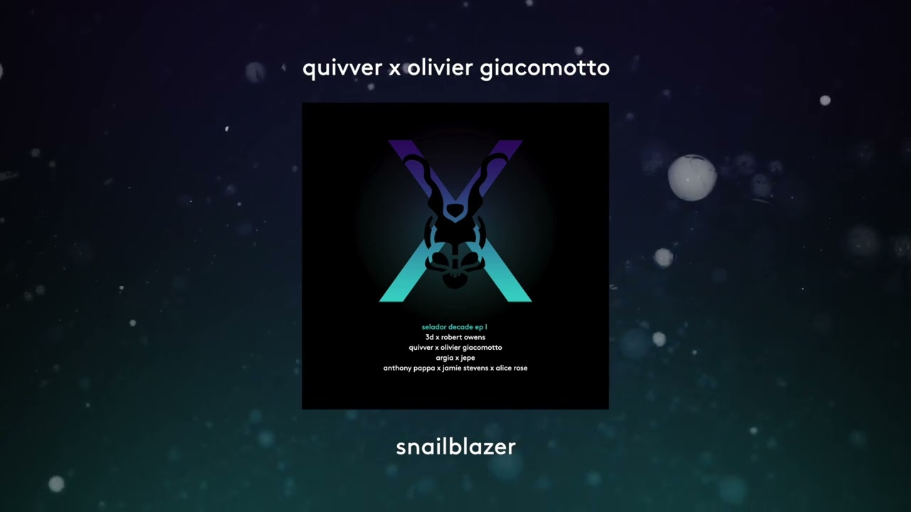 Quivver x Olivier Giacomotto 'Snailblazer' [Selador]
