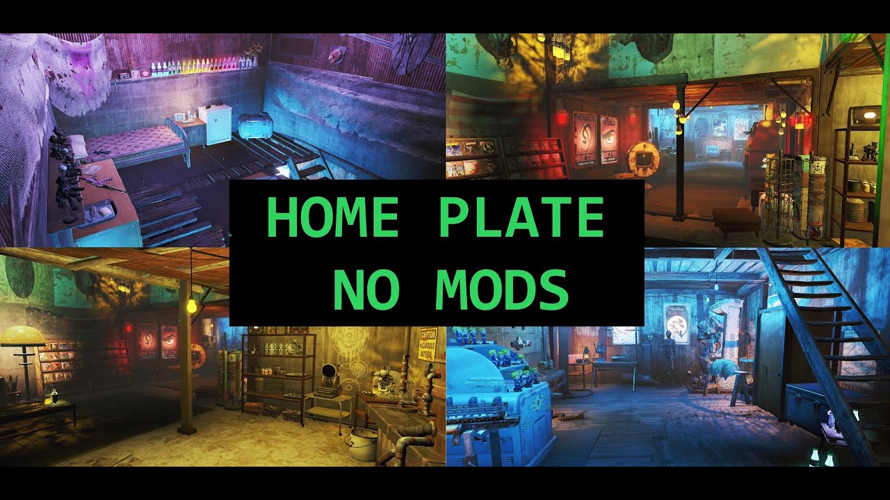 HOME PLATE | NO MODS | FALLOUT 4