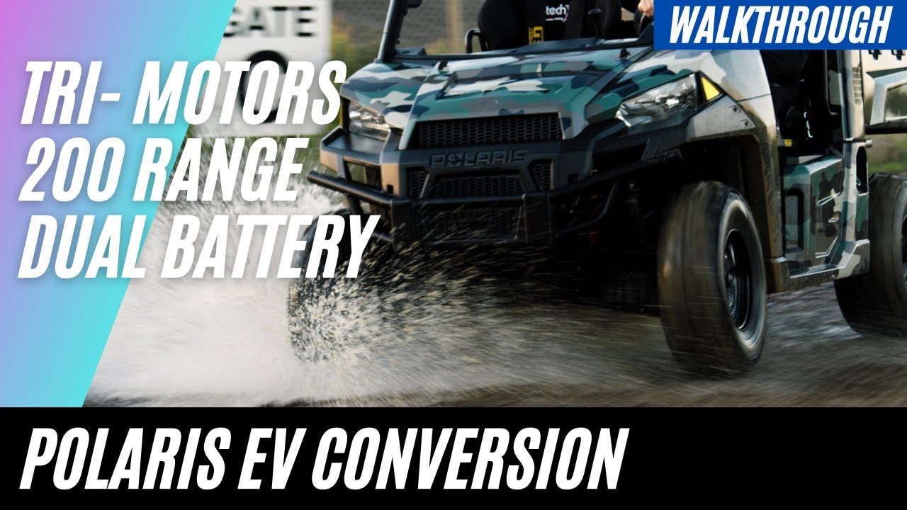 e-ATV electric ATV Polaris EV conversion