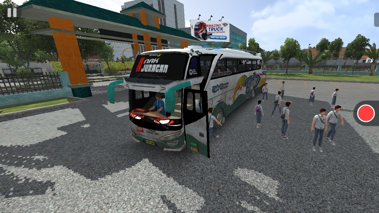Antar pulang yang study tour to istana presiden bogor