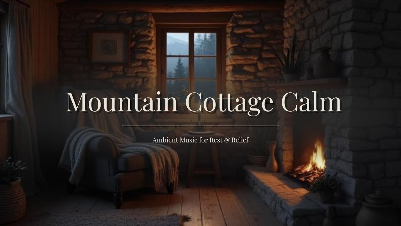Mountain Cottage Calm | Piano & Strings for Deep Rest and Stillness