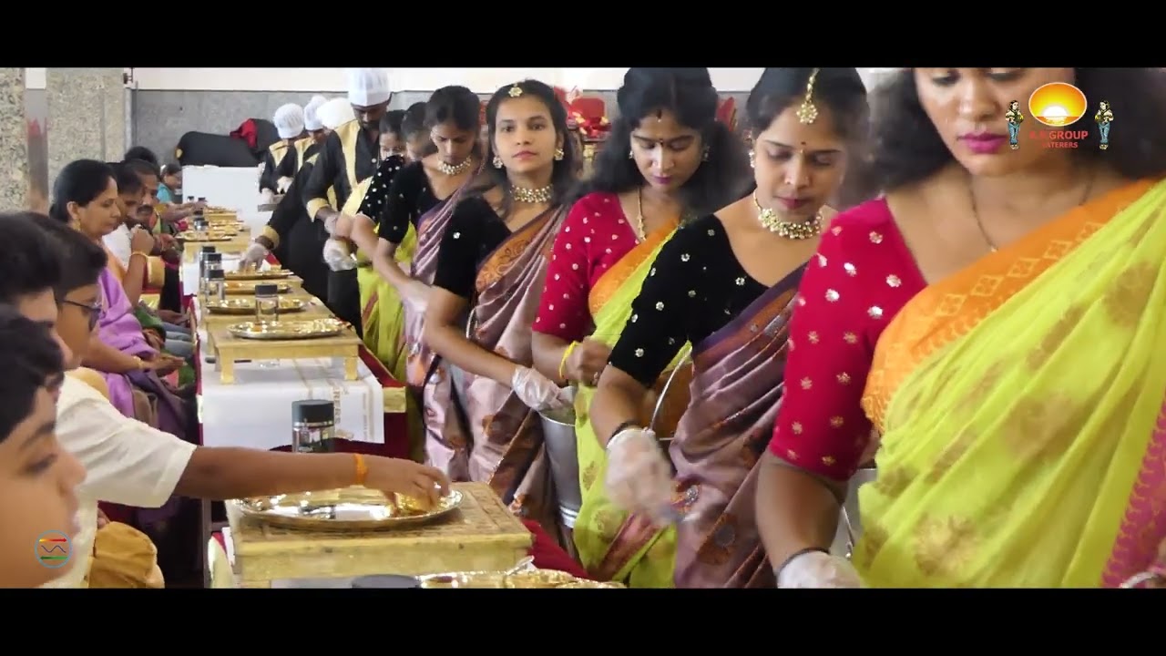 Luxury Wedding Lunch | AS Group Caterers | V Legacy Convention Hoskerehalli |