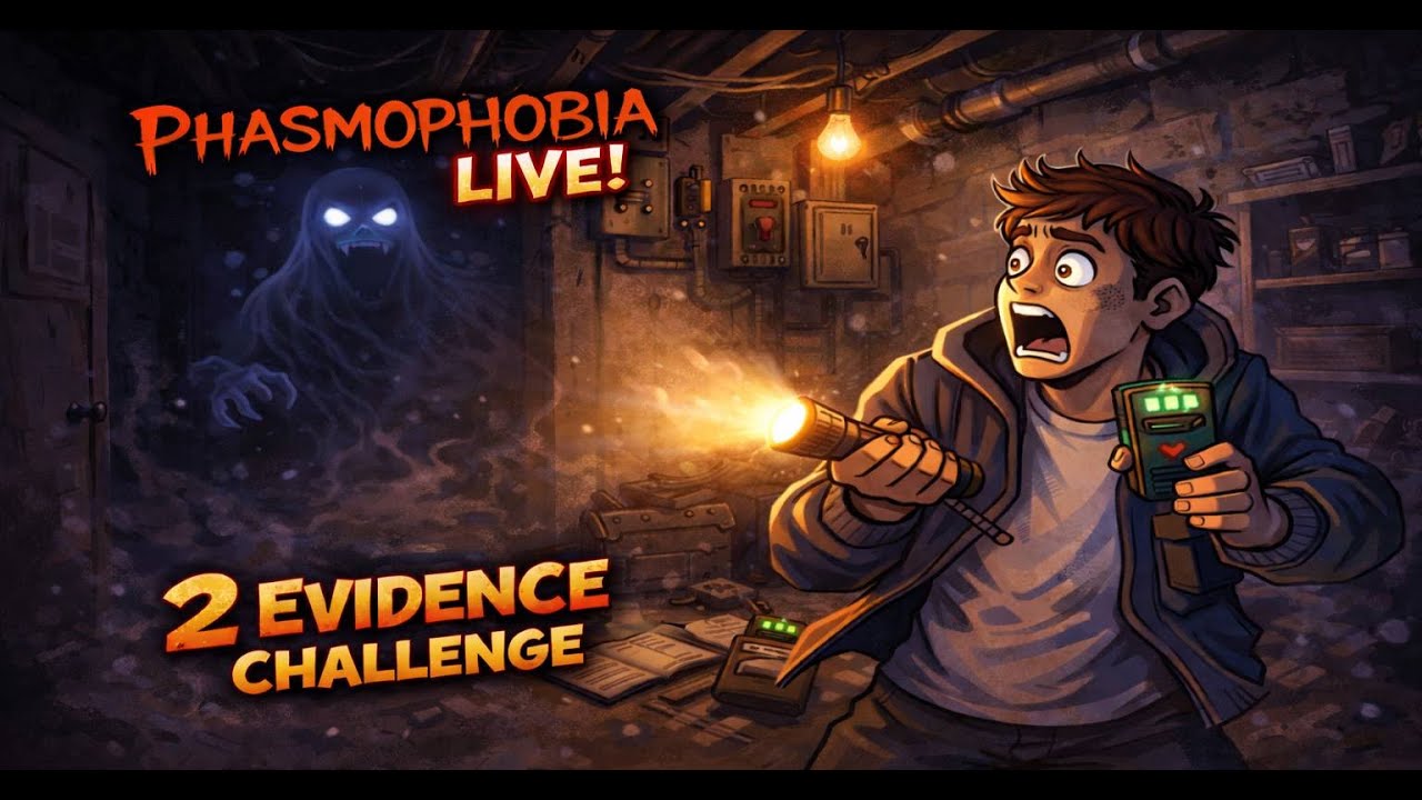 Spooky Saturdays – Phasmophobia LIVE!