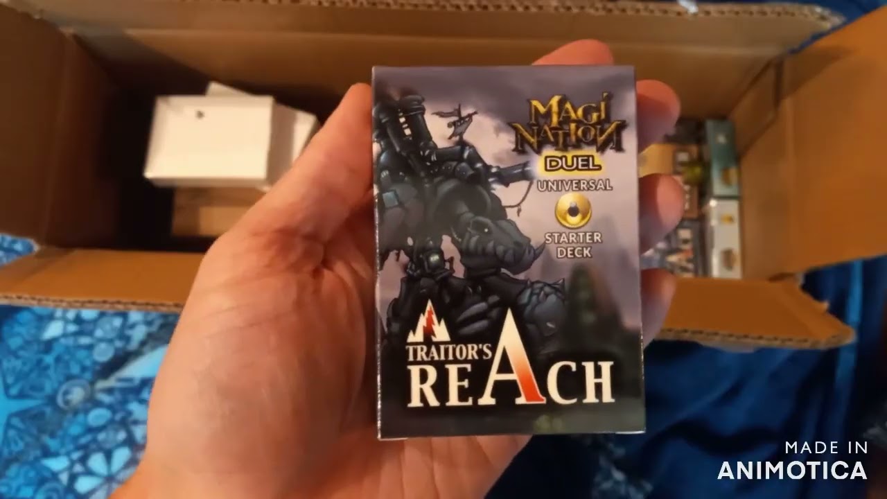 A Dream Come True! Magi Nation- Traitor's Reach expansion Kickstarter Unboxing! New!!!
