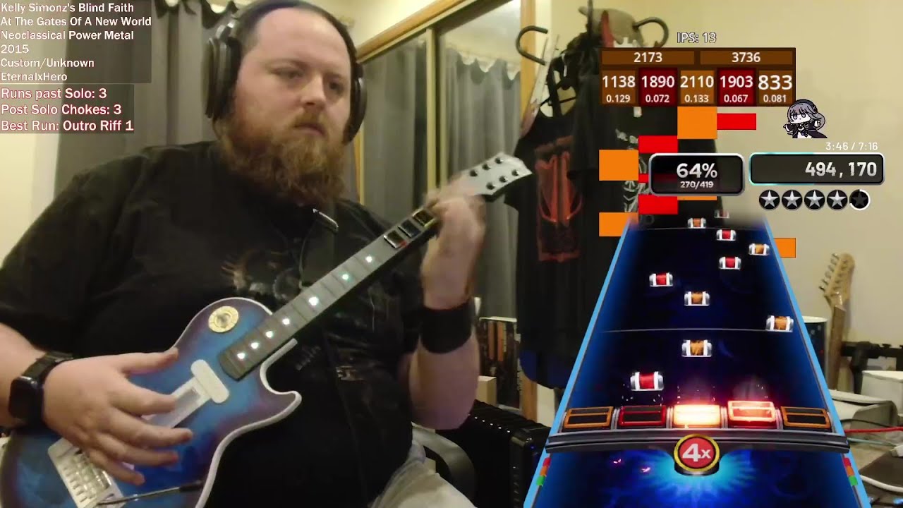 Kelly Simonz' Blind Faith: At The Gates Of A New World ~ 100% FC []0 Ghost Inputs ON YARG[]