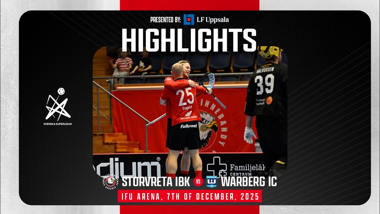 Highlights Storvreta IBK vs Warberg IC