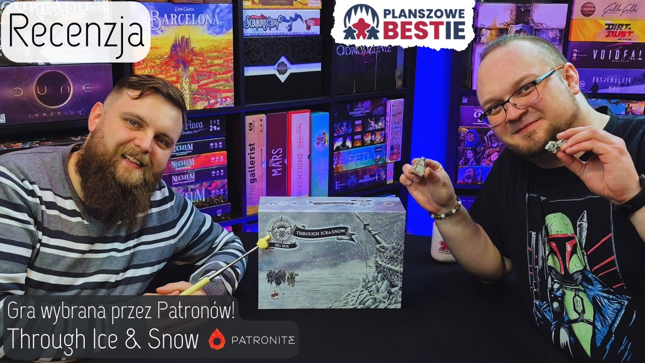 Through Ice & Snow + dodatek - Recenzja - Planszowe Bestie #664 - 24.02.2026