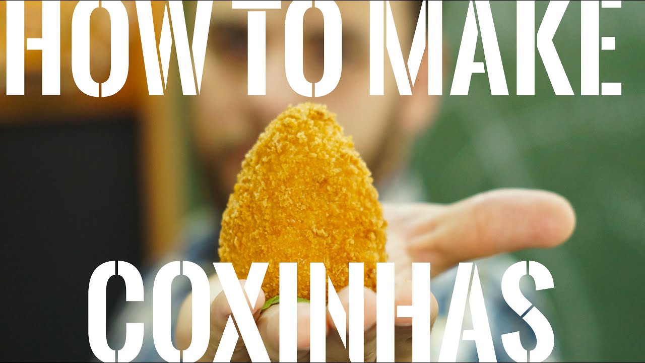 How to make classic Coxinha -  Rango do Rafa