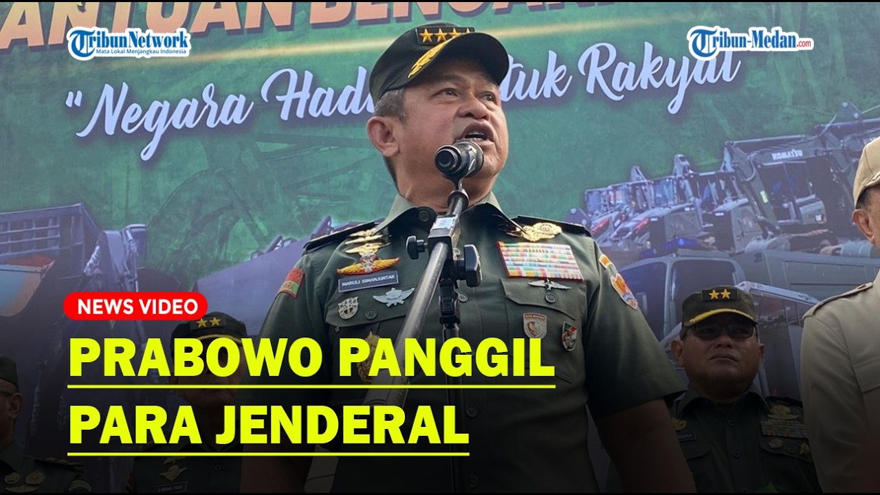 Jenderal Maruli Angkat Bicara Dipanggil Prabowo ke Istana