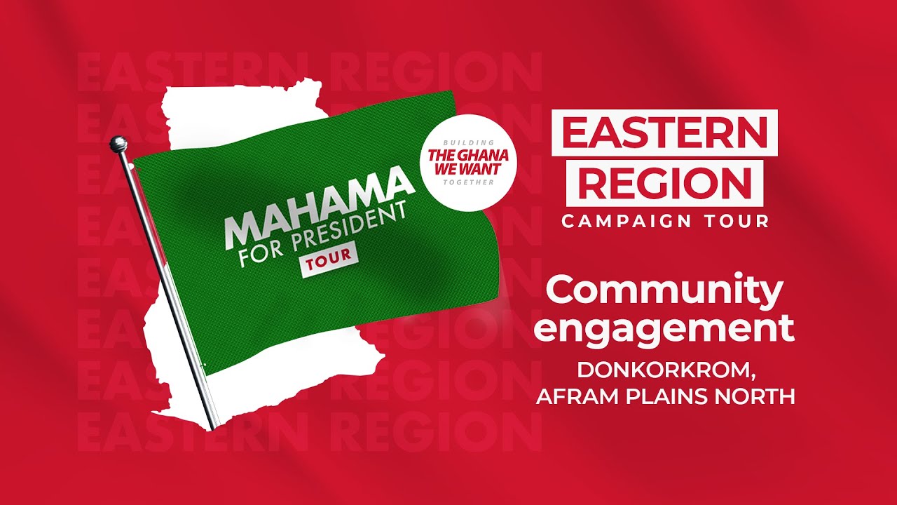WATCH LIVE | ⁠⁠Donkorkrom community engagement with John Mahama | #Mahama4change2024 | WoezorTV