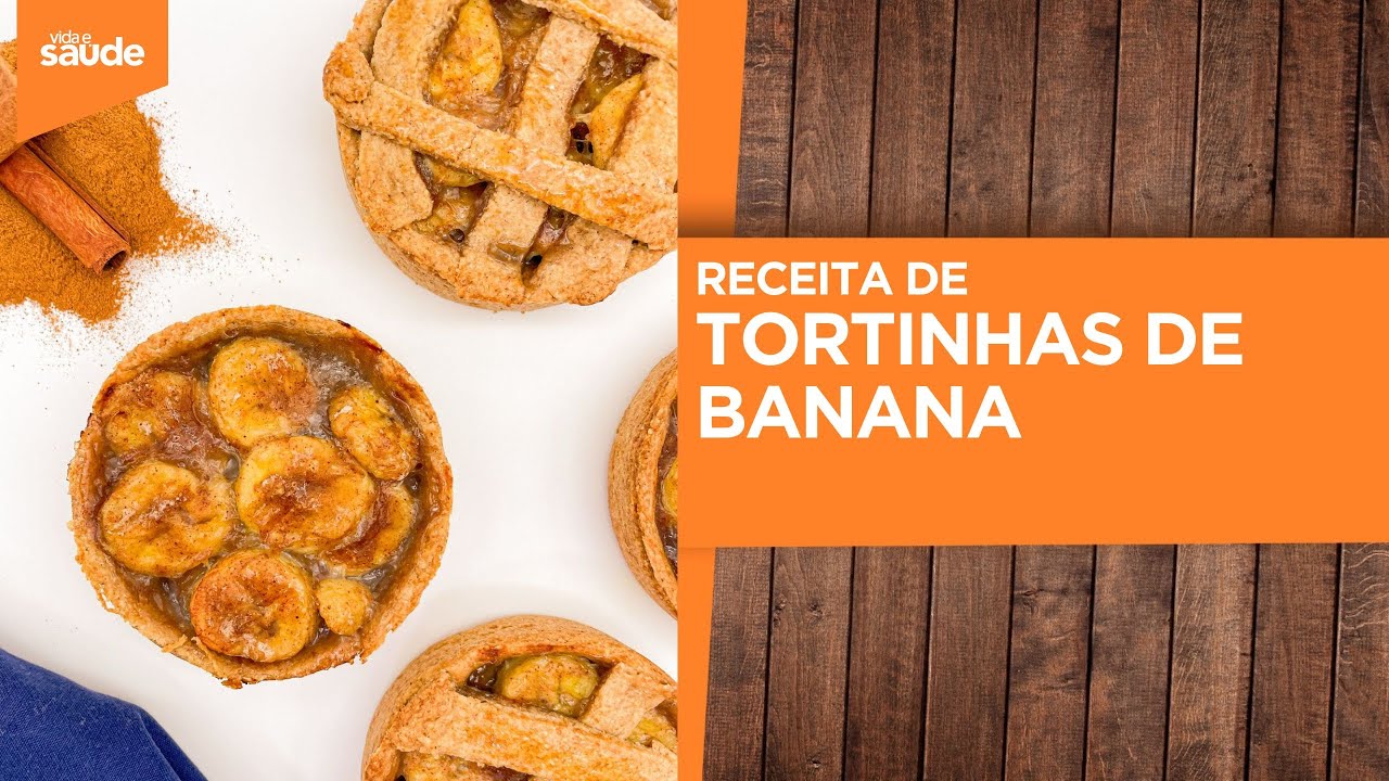 Receita: Tortinhas de banana (13/02/25)
