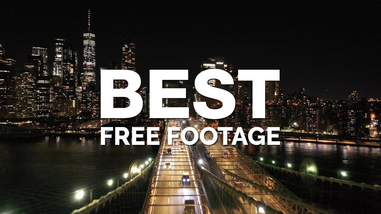Free Stock Footage of New York City. Free videos of the Brooklyn Bridge in NYC. United States