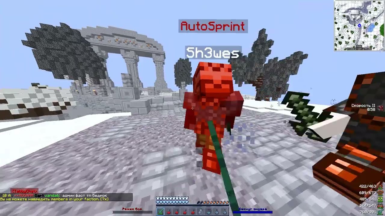 WarMine ShaftWars#2☯ PvP series!!!Убил чарку!!!