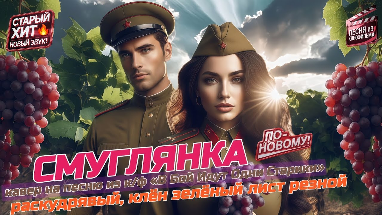 Смуглянка 👩🏻‍🦱🪖🍇 К 23-му Февраля | КАВЕР На Песню Из к/ф «В Бой Идут Одни Старики» С Новым Куплетом