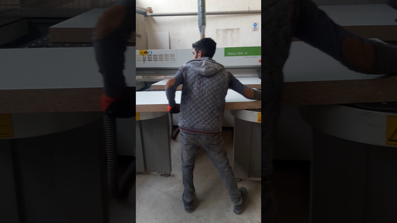 SABAH ORMAN URUNLERI KONYA EREGLI BIESSE SELCO SK4 470 TWIN PUSHER 1.2