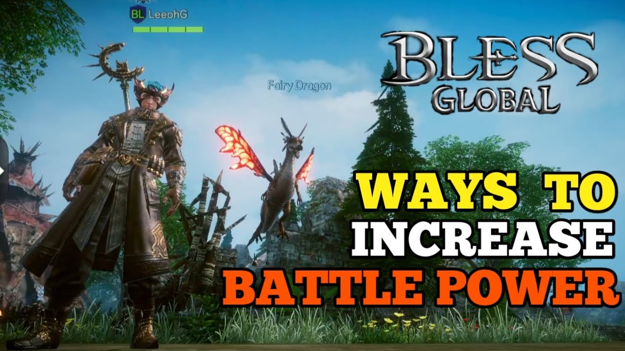 BLESS GLOBAL WAYS TO INCREASE YOUR CHARACTER BP