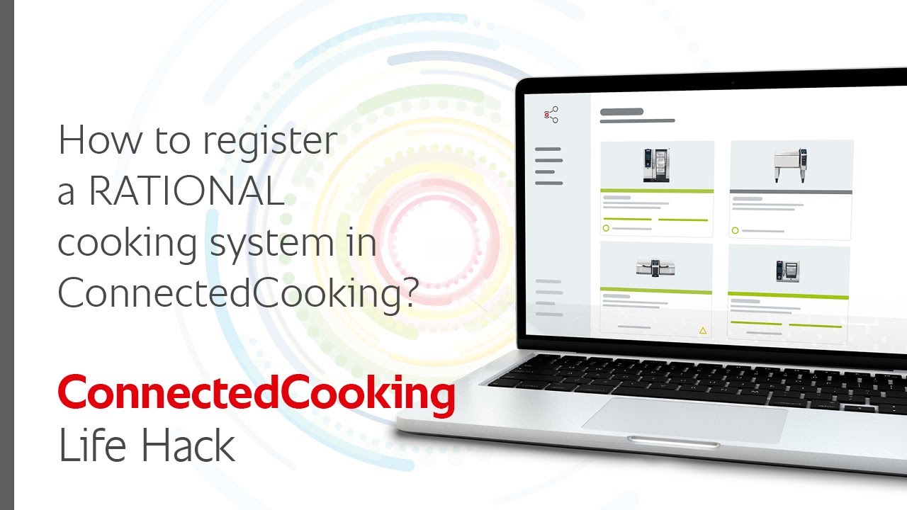 How to register a RATIONAL cooking system in ConnectedCooking | RATIONAL