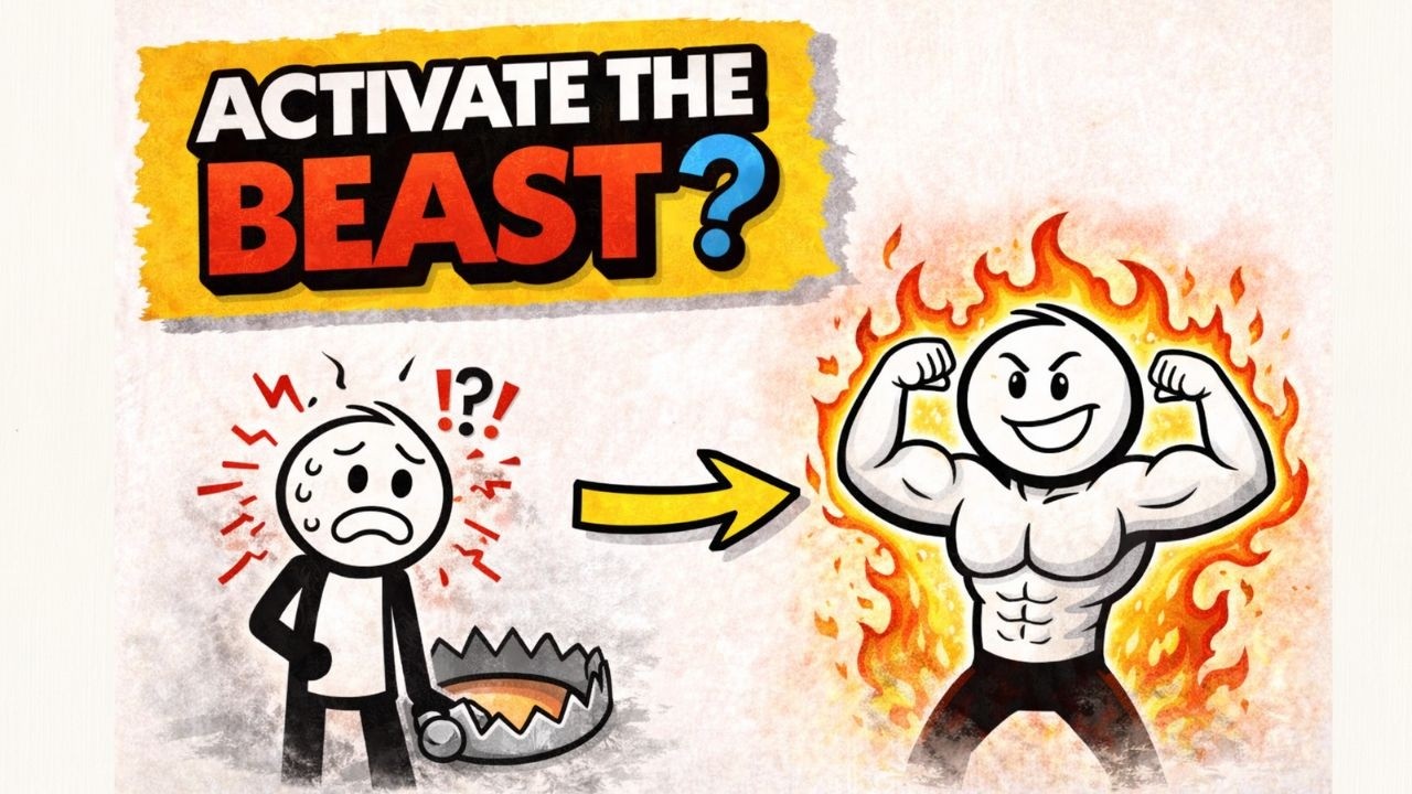 How to Activate Your BEAST MODE (Stop Being Average)