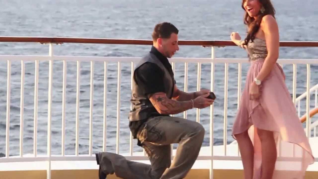Amazing Surprise Proposal on Cruise Ship!!
