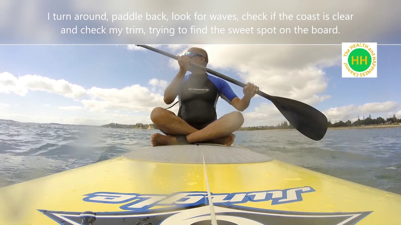 Experiential learning 1 - How to catch (or miss) green waves on a SUP?