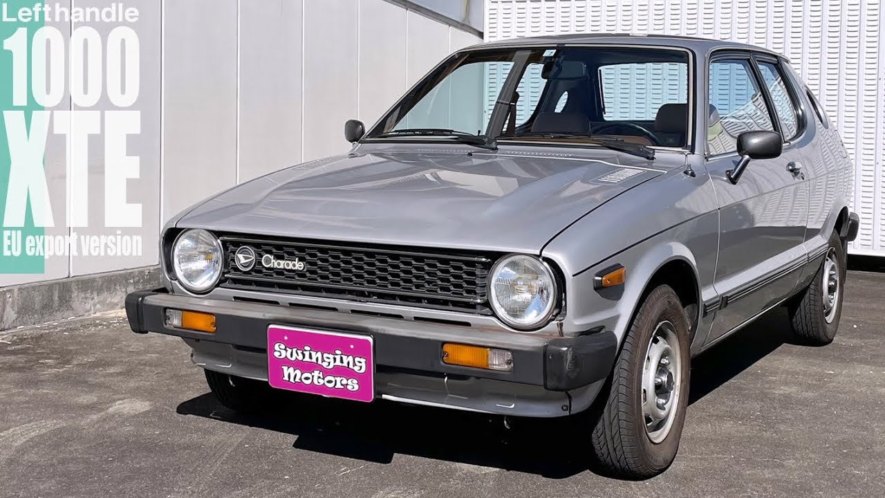【初代 シャレード】超希少な左ハンドル欧州仕様車 / DAIHATSU CHARADE 1000 XTE 1979y