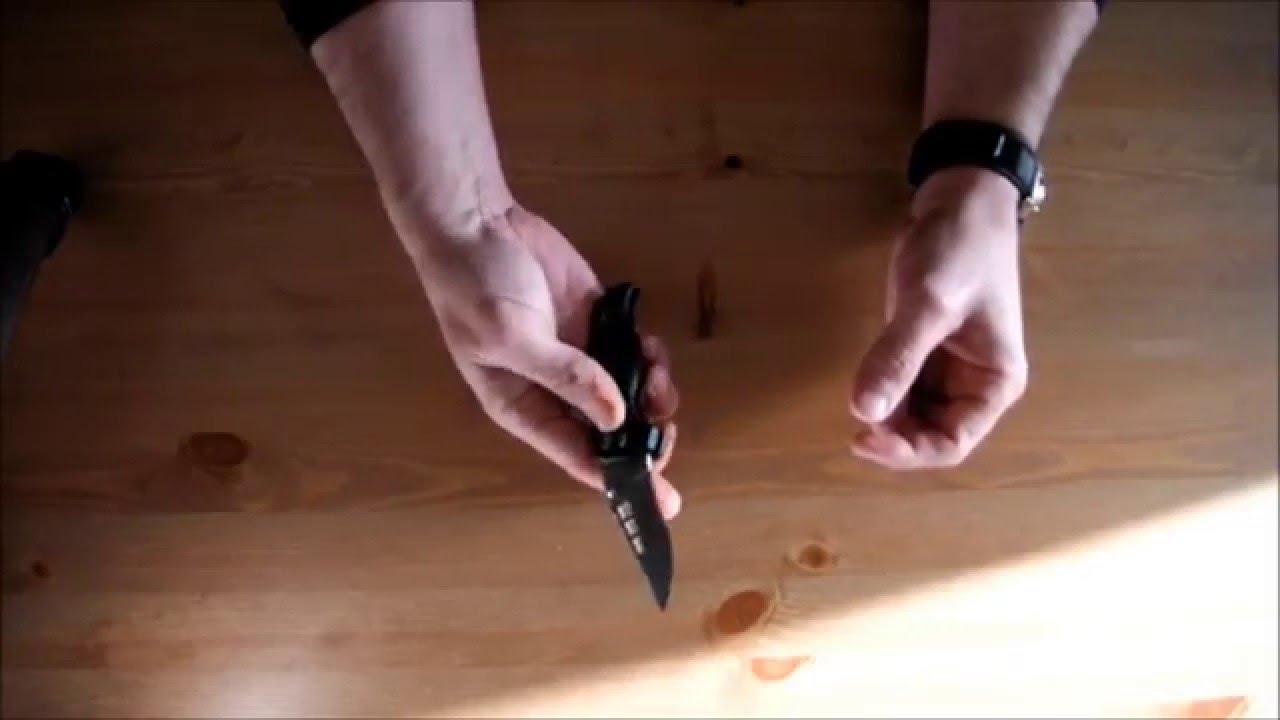 Blackie Collins pocket Knife Review...Maxam Speedster