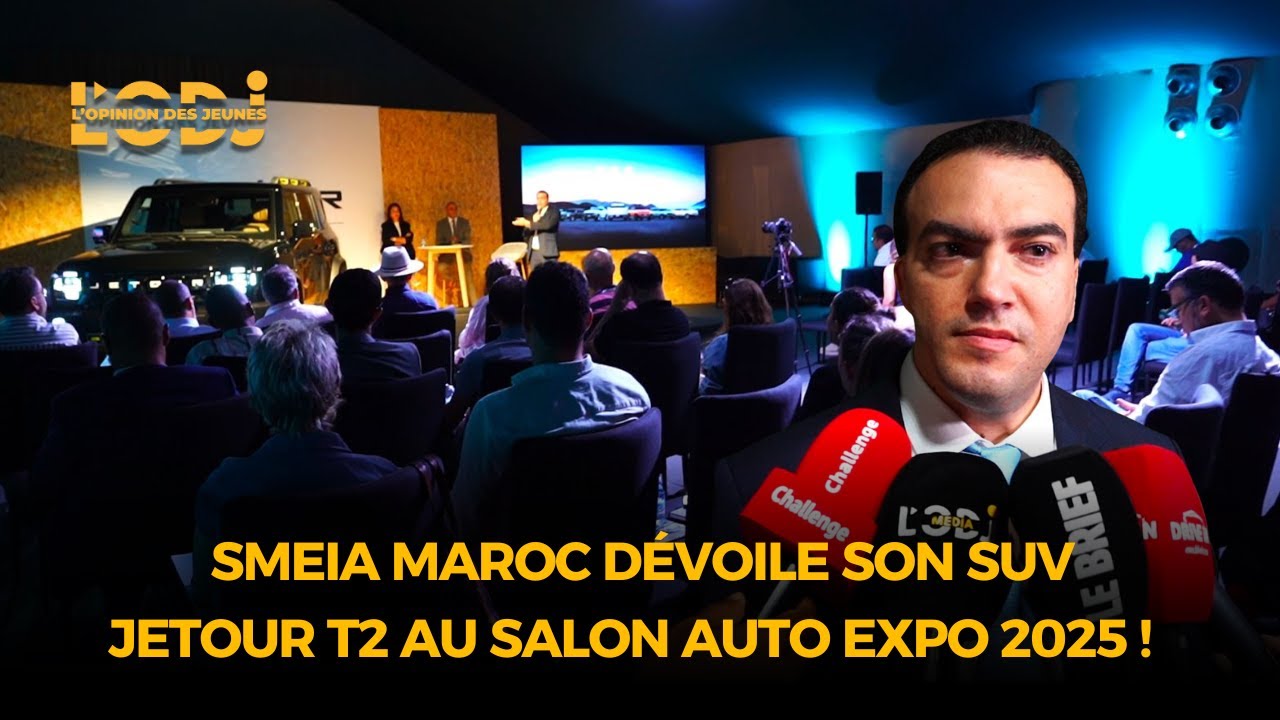 Smeia Maroc d&eacute;voile son SUV JETOUR T2 au Salon Auto Expo 2025 !