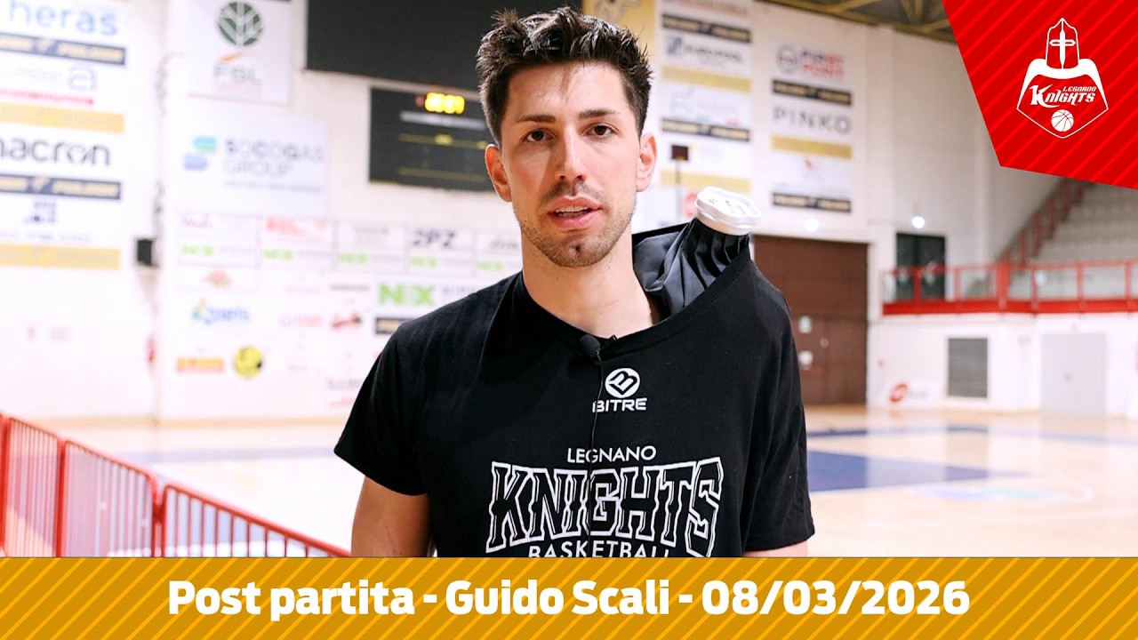 Post partita Fidenza - Legnano | Guido Scali del 08/03/2026
